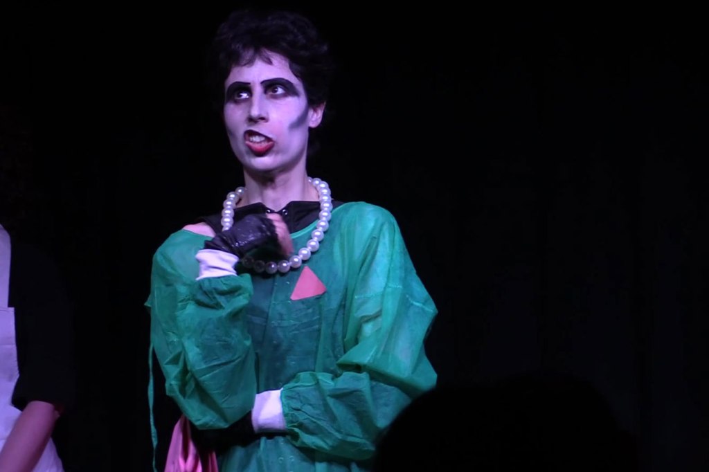 Interpretando a Frank 'N' Furter en "RHUS The Unconventional Show"